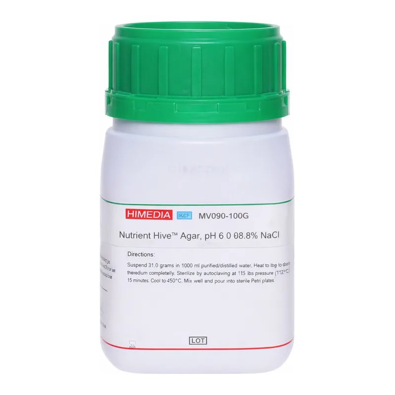 Himedia Nutrient HiVeg Agar, pH 6.0 w/ 0.8% NaCl