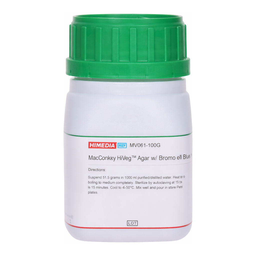 Himedia MacConkey HiVeg Agar w/ Bromo  Thymol Blue