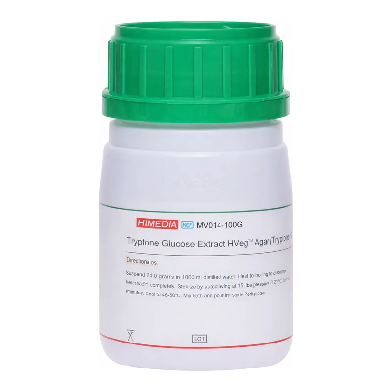 Himedia Tryptone Glucose Extract HiVeg Agar (Tryptone Glucose Yeast Extract HiVeg Agar)