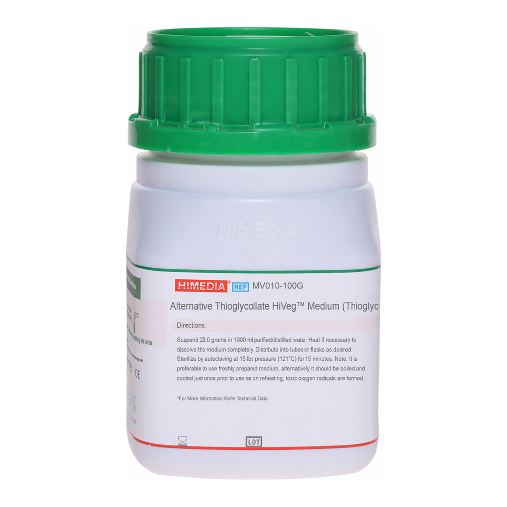 Himedia Alternative Thioglycollate HiVeg Medium (Thioglycollate HiVeg Broth, Alternative)