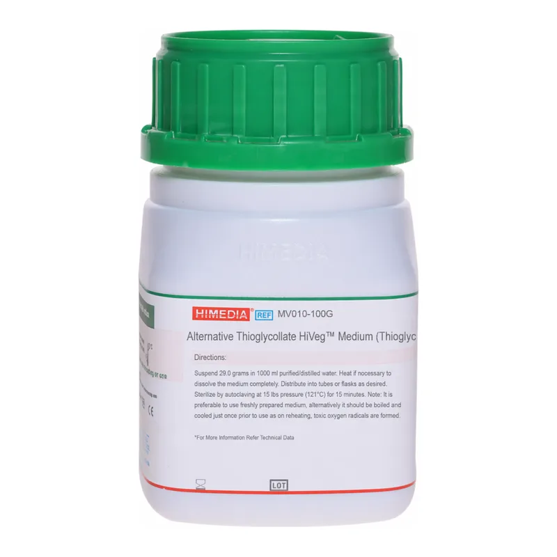 Himedia Alternative Thioglycollate HiVeg Medium (Thioglycollate HiVeg Broth, Alternative)