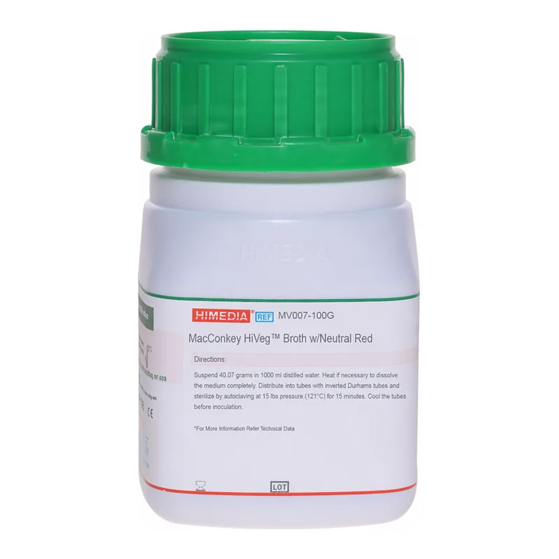 Himedia MacConkey HiVeg Broth w/ Neutral Red
