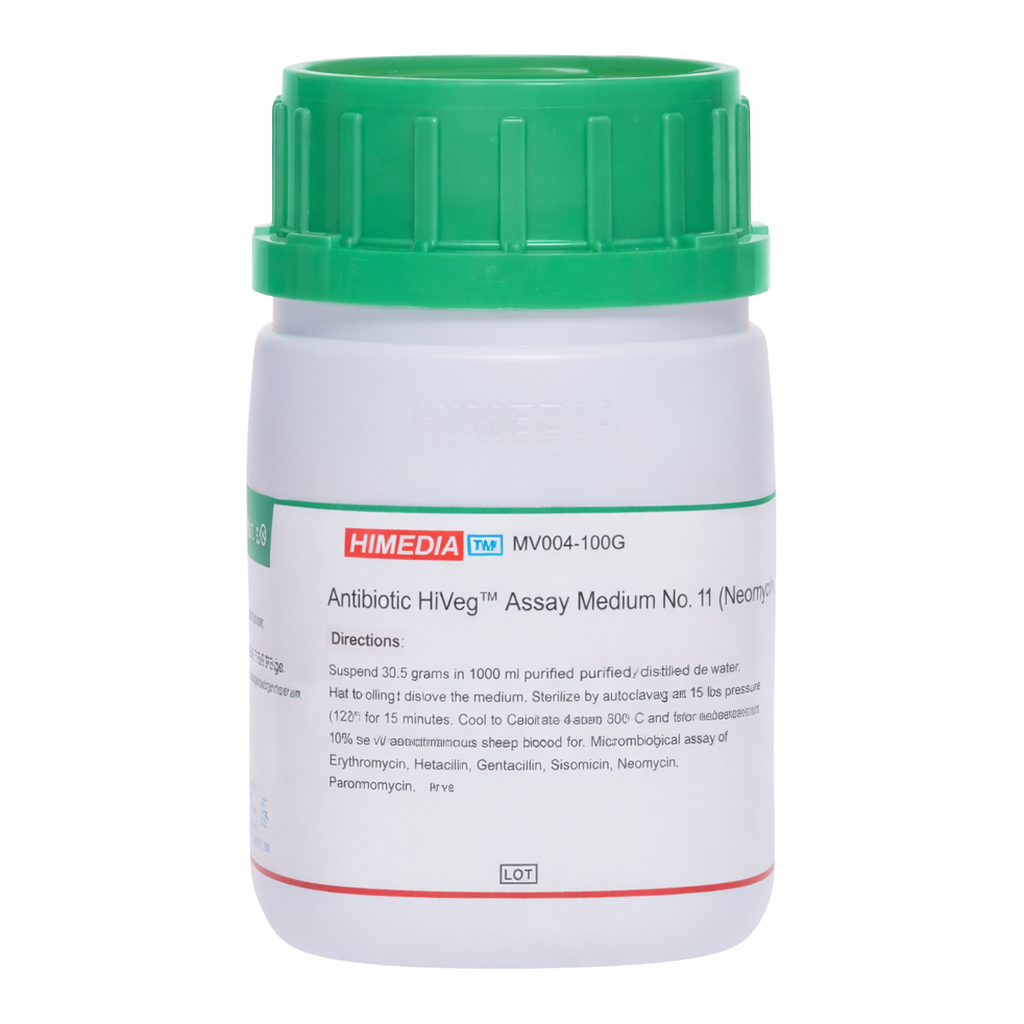 Himedia Antibiotic HiVeg Assay Medium No.11 (Neomycin, Erythromycin HiVeg Assay Agar) (Erythromycin Seed HiVeg Agar)