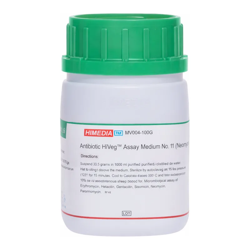 Himedia Antibiotic HiVeg Assay Medium No.11 (Neomycin, Erythromycin HiVeg Assay Agar) (Erythromycin Seed HiVeg Agar)