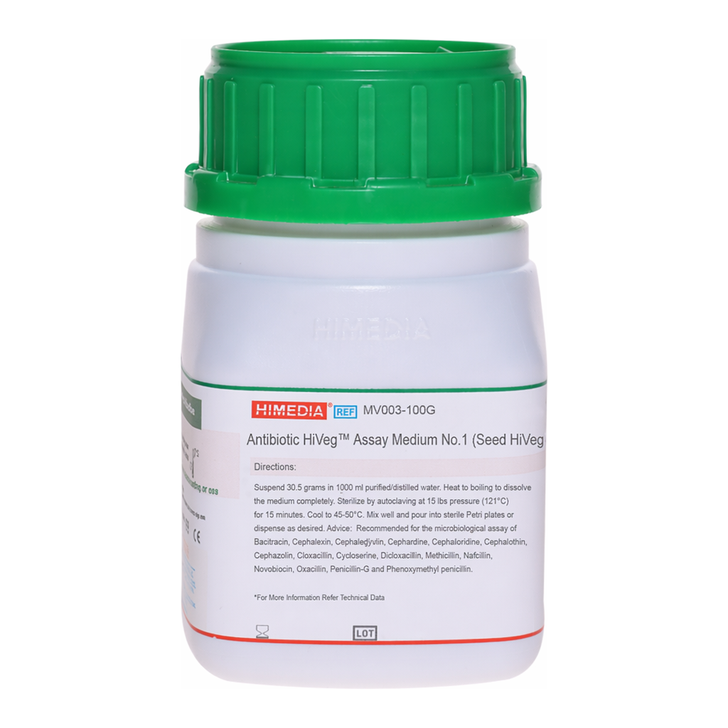 Himedia Antibiotic HiVeg Assay Medium No.1 (Seed HiVeg Agar)