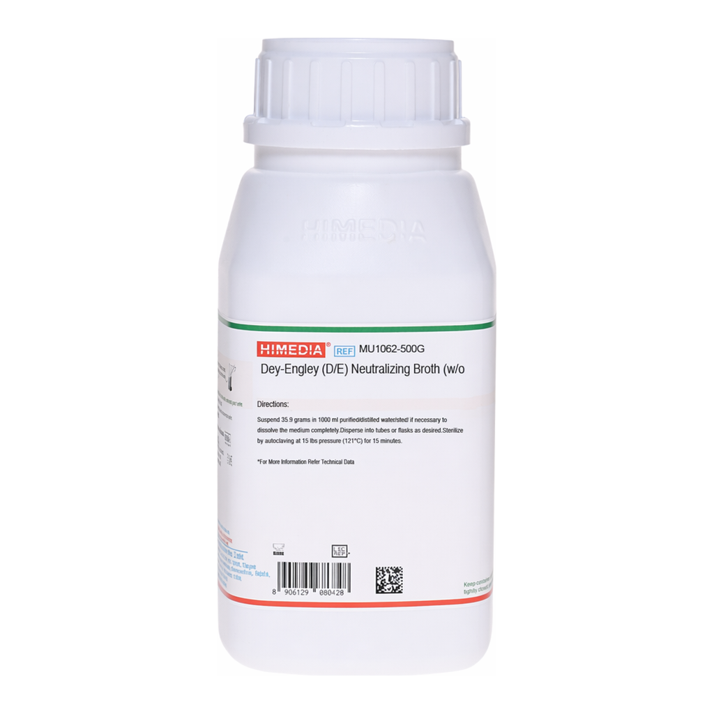 Himedia Dey-Engley (D/E) Neutralizing Broth  (without Bromo cresol purple)