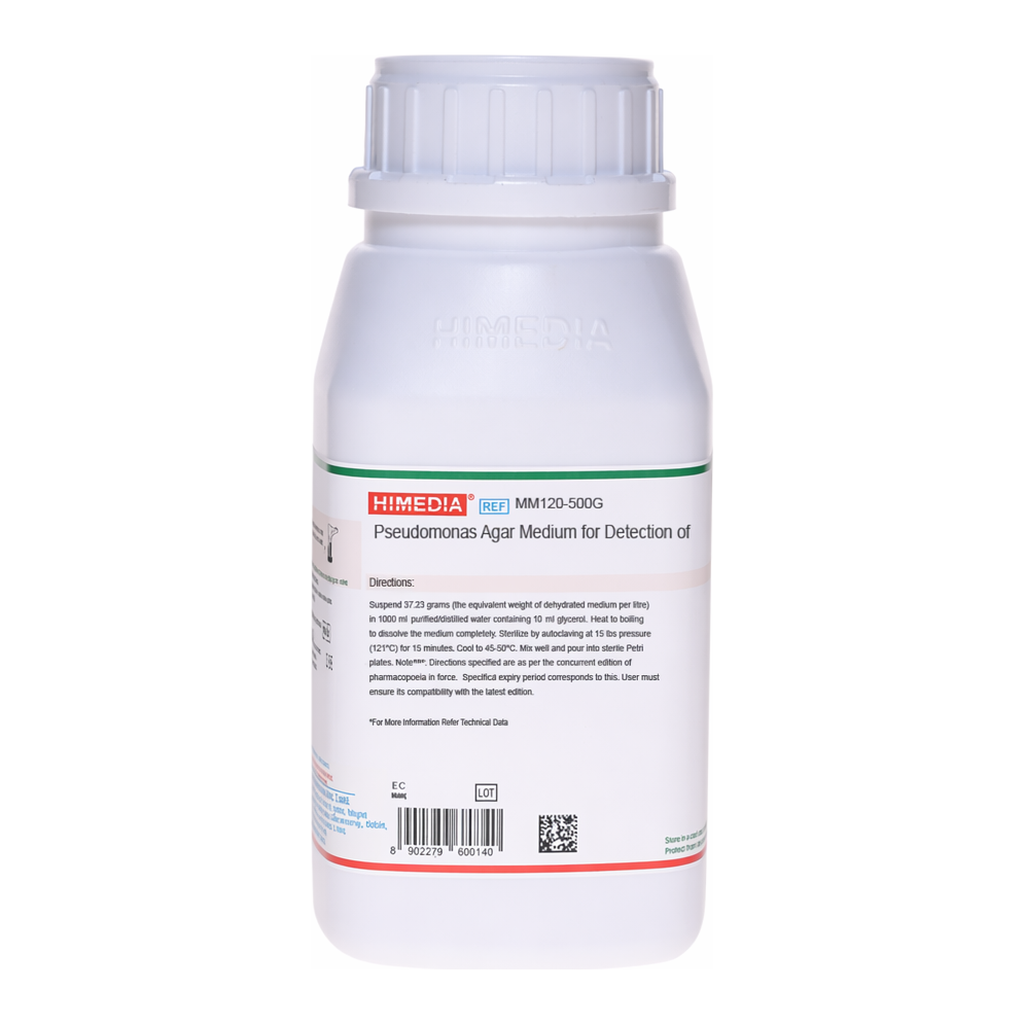 Himedia Pseudomonas Agar Medium For  Detection of Fluorescein Medium 20  (In accordance with IP 2007)