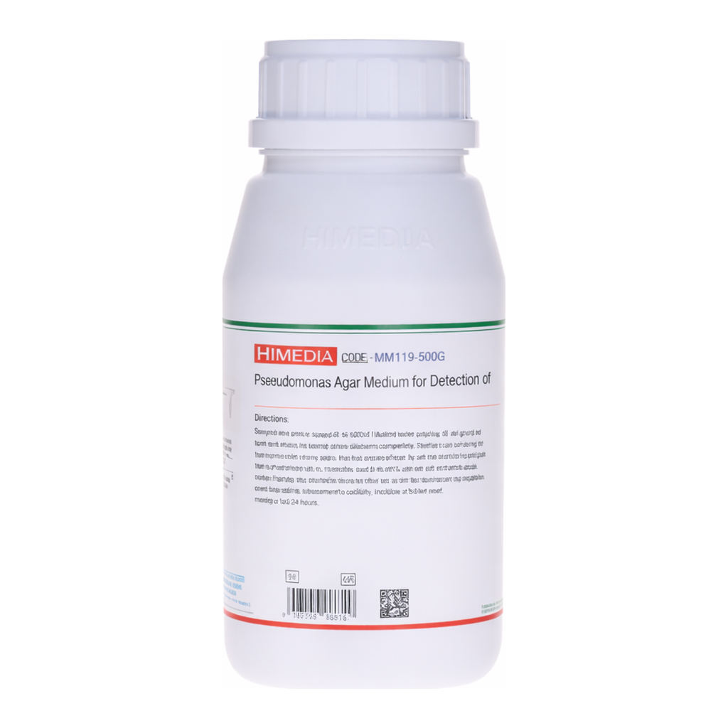 Himedia Pseudomonas Agar Medium For Detection of  Pyocyanin Medium 21 (In accordance with  IP 2007)