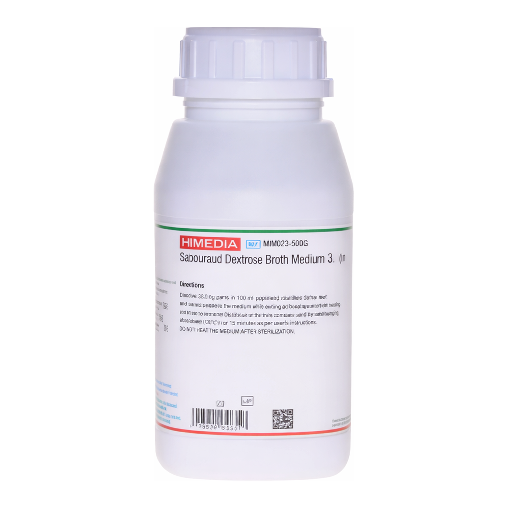 Himedia Sabouraud Dextrose Broth Medium 3  (In accordance with IP 2014)
