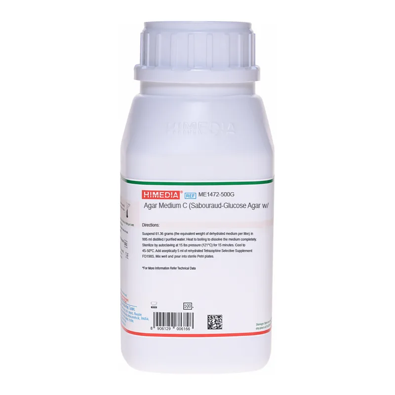Himedia Agar Medium C (Sabouraud-Glucose Agar with Antibiotics)