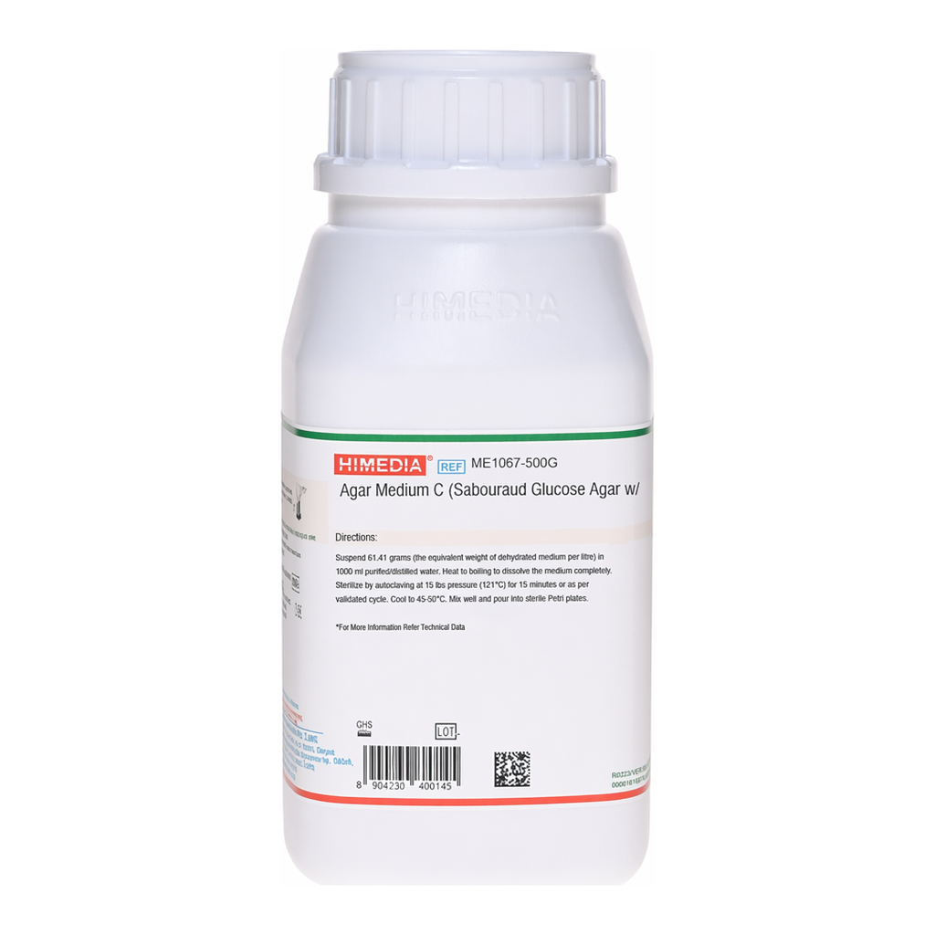 Himedia Agar Medium C (Sabouraud-Glucose Agar with Chloramphenicol)