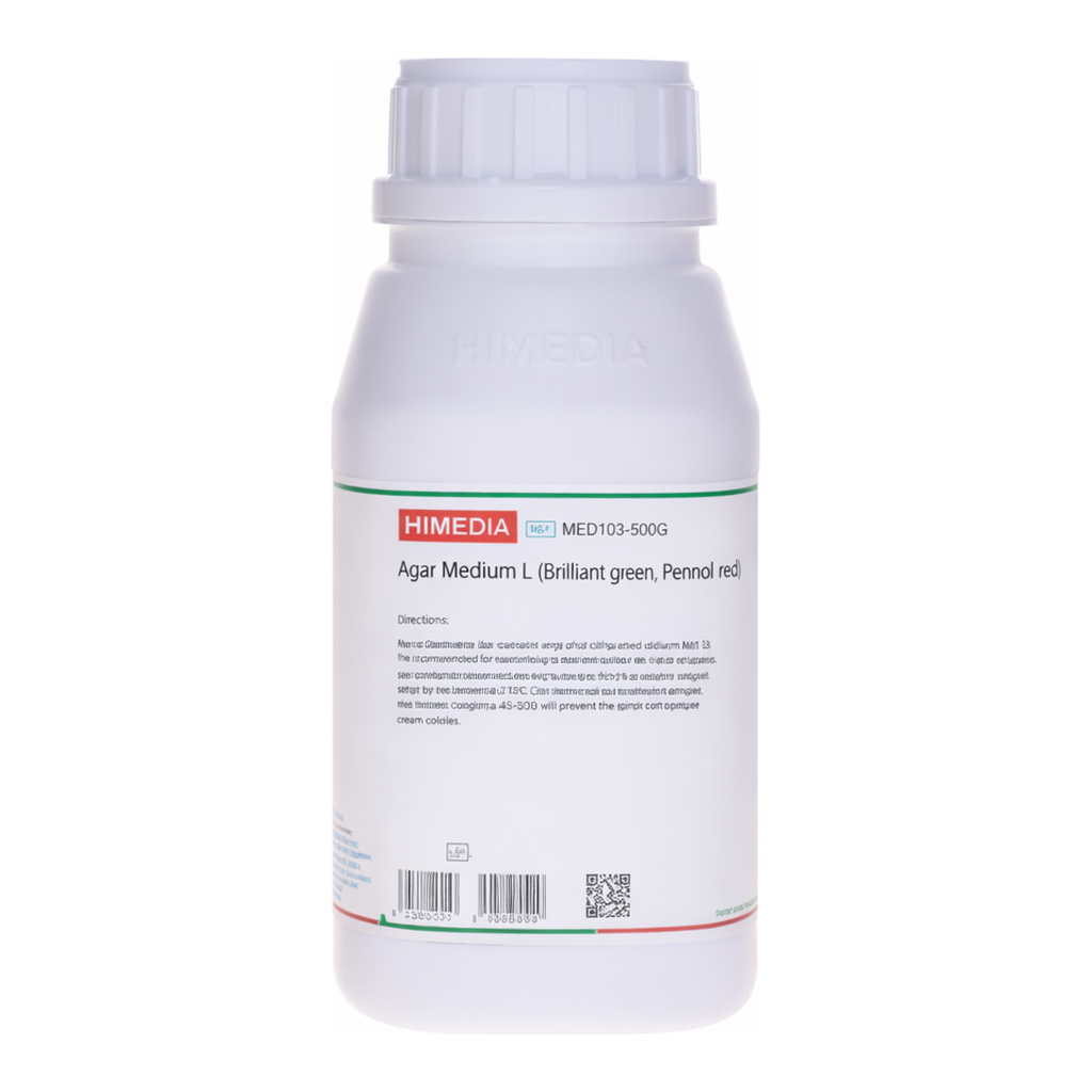 Himedia Agar Medium L (Brilliant Green, Phenol Red, Lactose Monohydrate, Sucrose Agar)