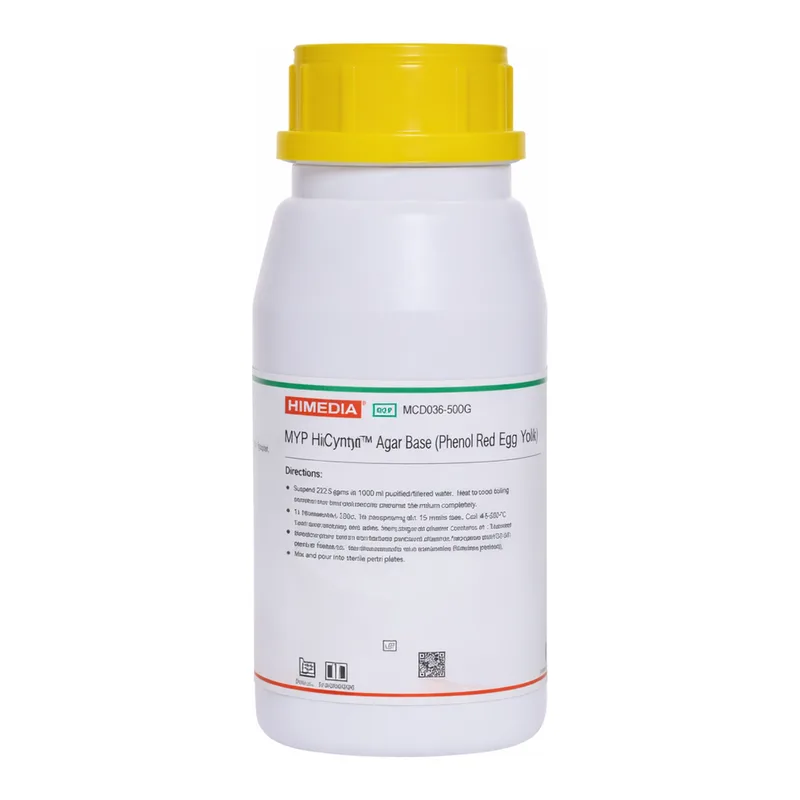 Himedia MYP HiCynth Agar Base (Phenol Red Egg Yolk Polymyxin HiCynth Agar Base)
