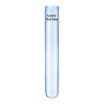 Daihan Science Quartz Test Tube, with 1.5 thickness, Φ 1 0 ×h 75 to Φ 1 8 ×h16 5 mmWithout Grad
