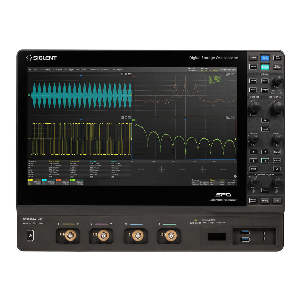 SIGLENT 시글런트 오실로스코프 SDS7404A H12