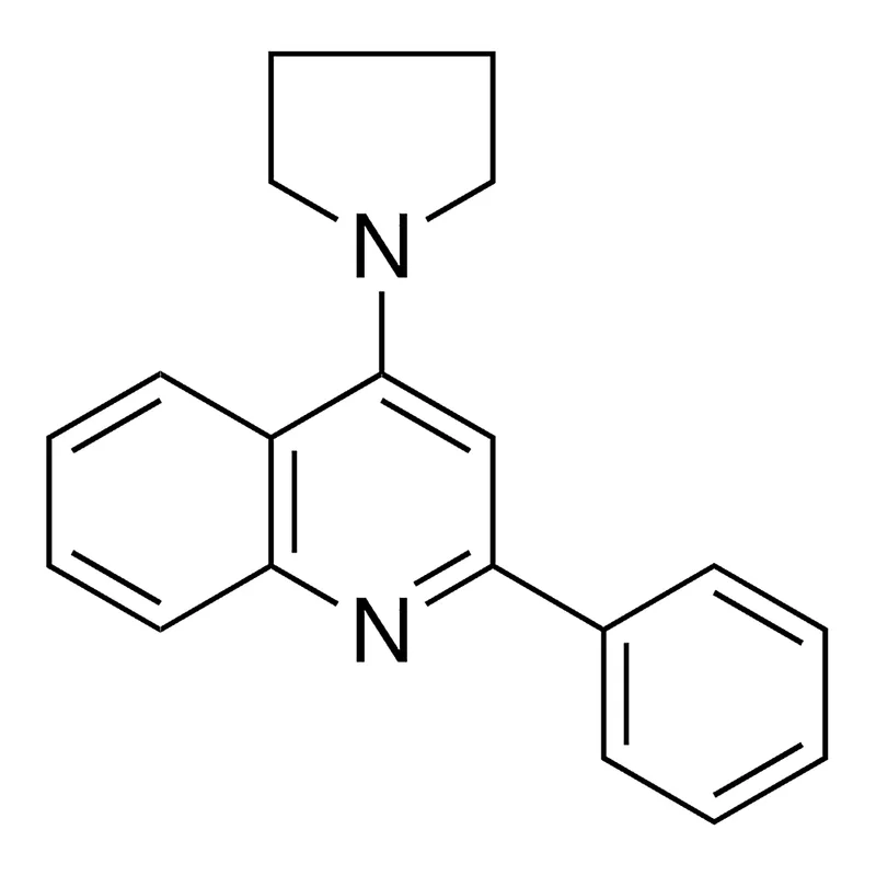 Merck 2-PHENYL-4-PYRROLIDIN-1-YL-QUINO-