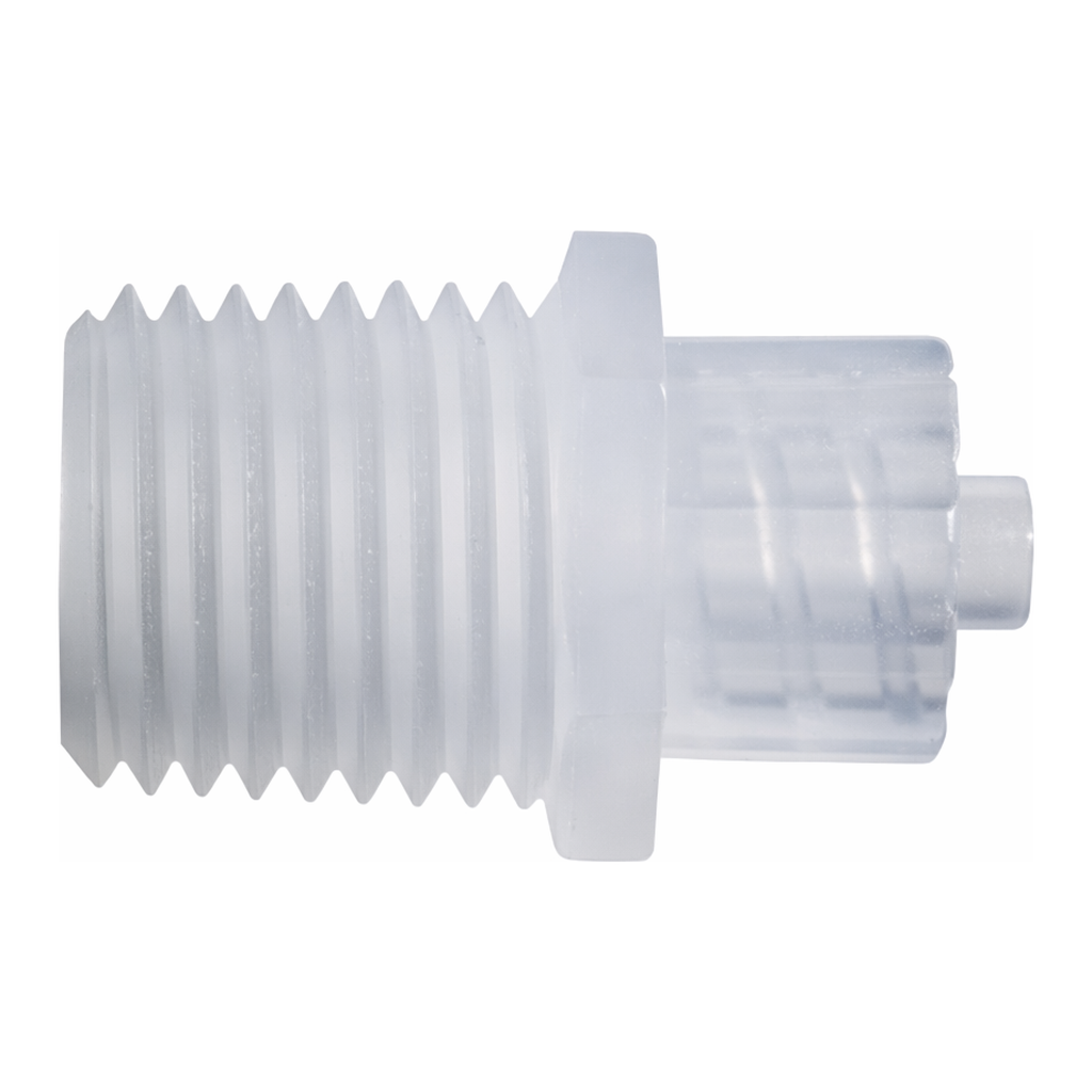 Thermo Fisher Scientific Polycarbonate Male Slip Luer, 1/4-28 UNF