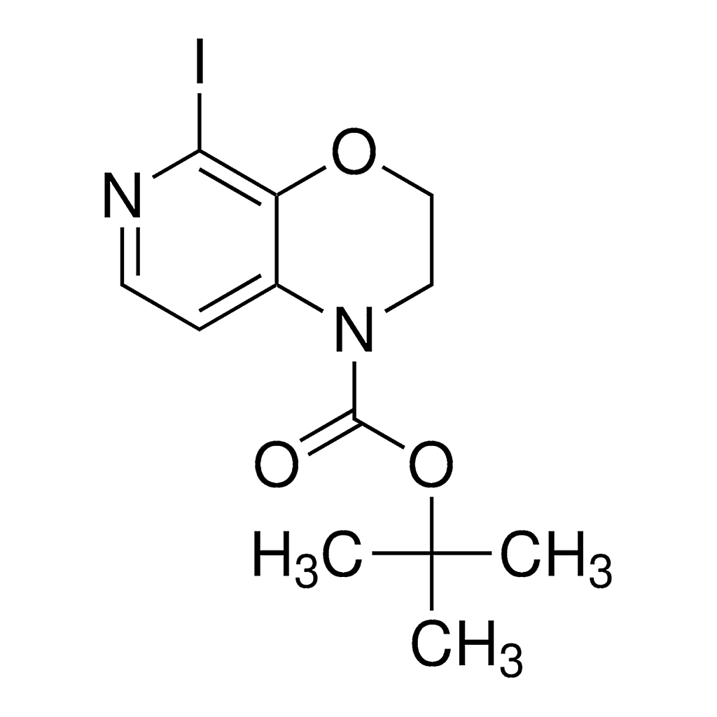 Merck tert-Butyl 5-iodo-2,3-dihydro-1H-pyrido[3,4-b][1,4]oxazine-1-carboxylate