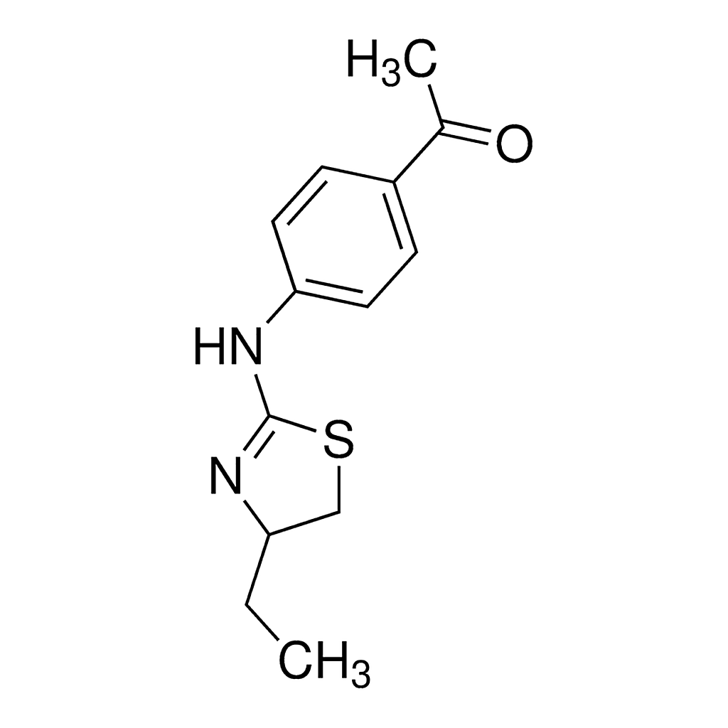 Merck 1-[4-(4-ethyl-4,5-dihydro-thiazol-2-ylamino)-phenyl]-ethanone