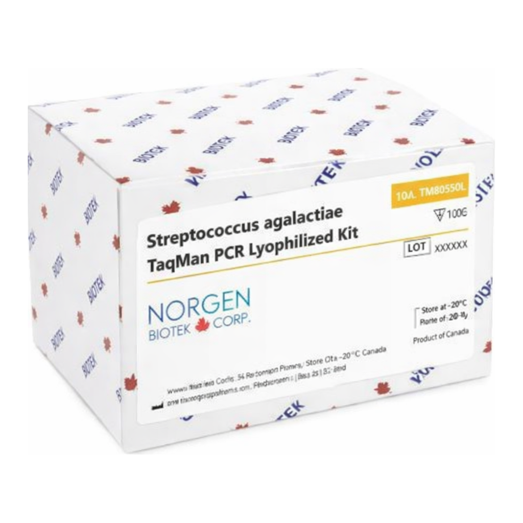 Norgen Streptococcus agalactiae TaqMan PCR Lyophilized Kit
