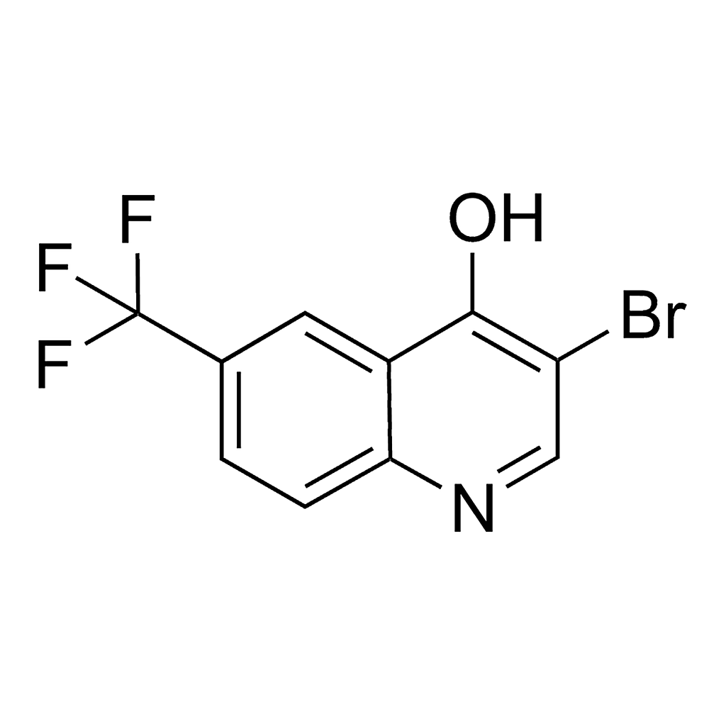 Merck 3-Bromo-4-hydroxy-6-trifluoromethylquinoline