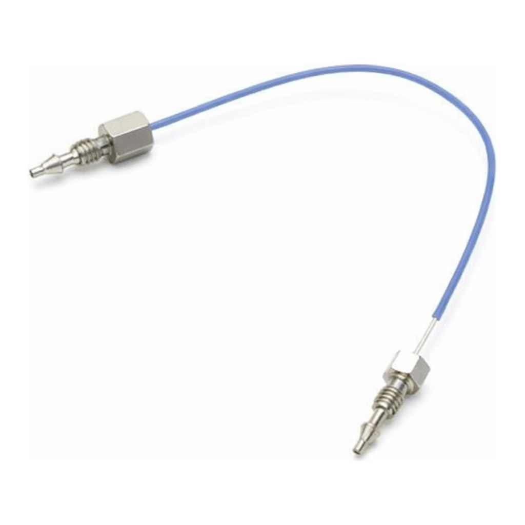 Restek Tubing, Valve to Metering Head, Blue 1/16in SS Male Nut, F/B Ferrule Set 1/16in Rheodyne M