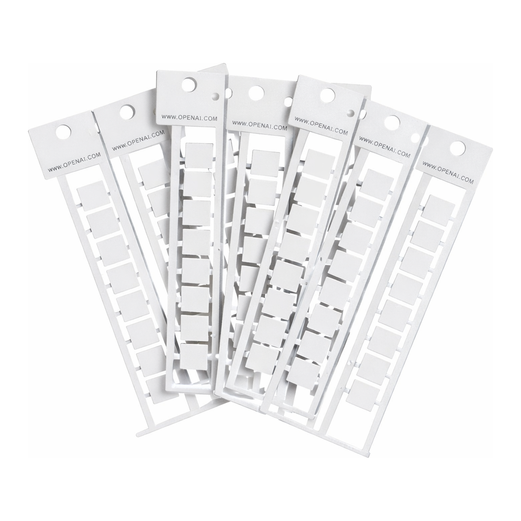 Brady BradyJet J1000 Terminal Block Tags - 10mm x 10mm, 10mm Pitch