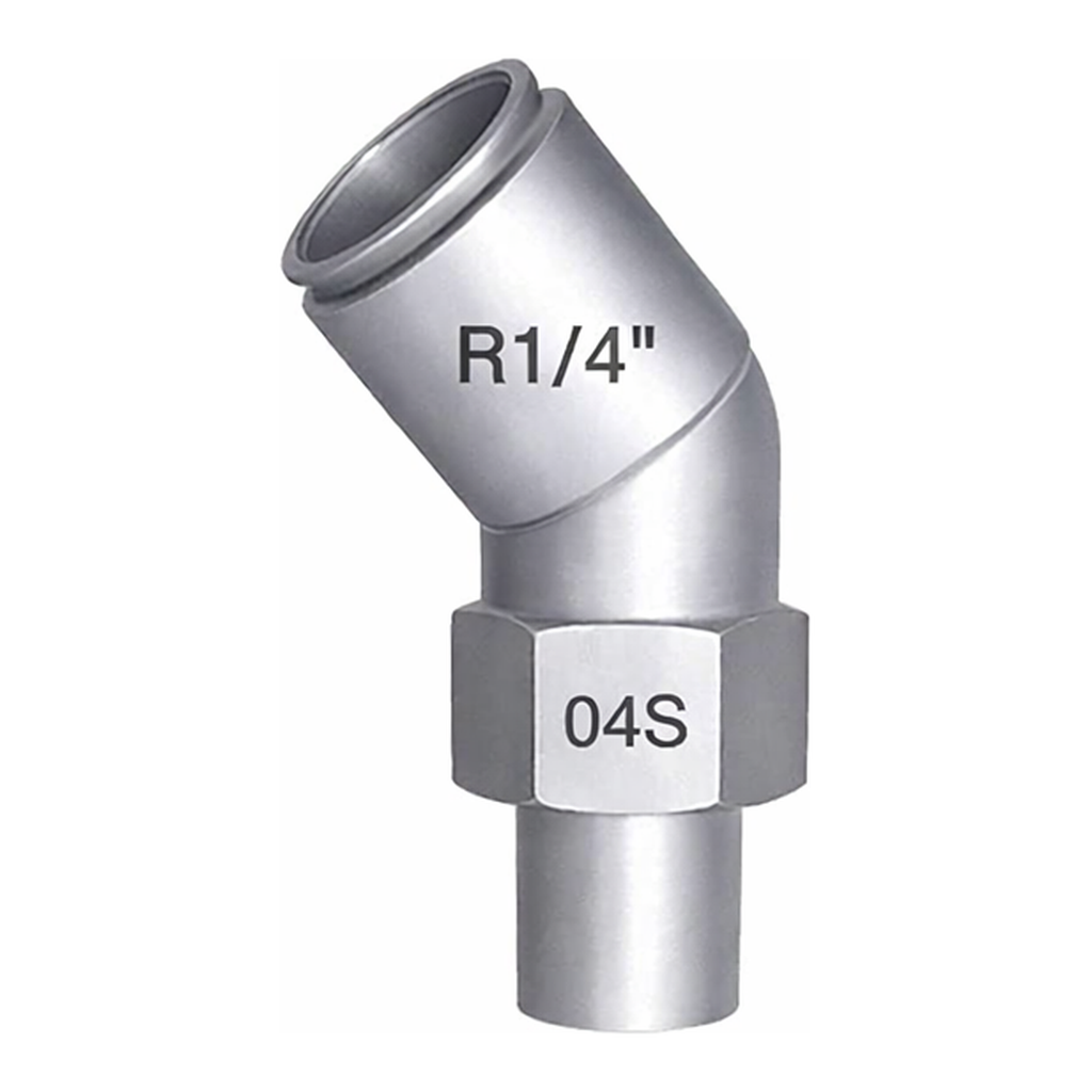Waters Elbow, Male, 45 Deg, 12 mm x 1/4 in