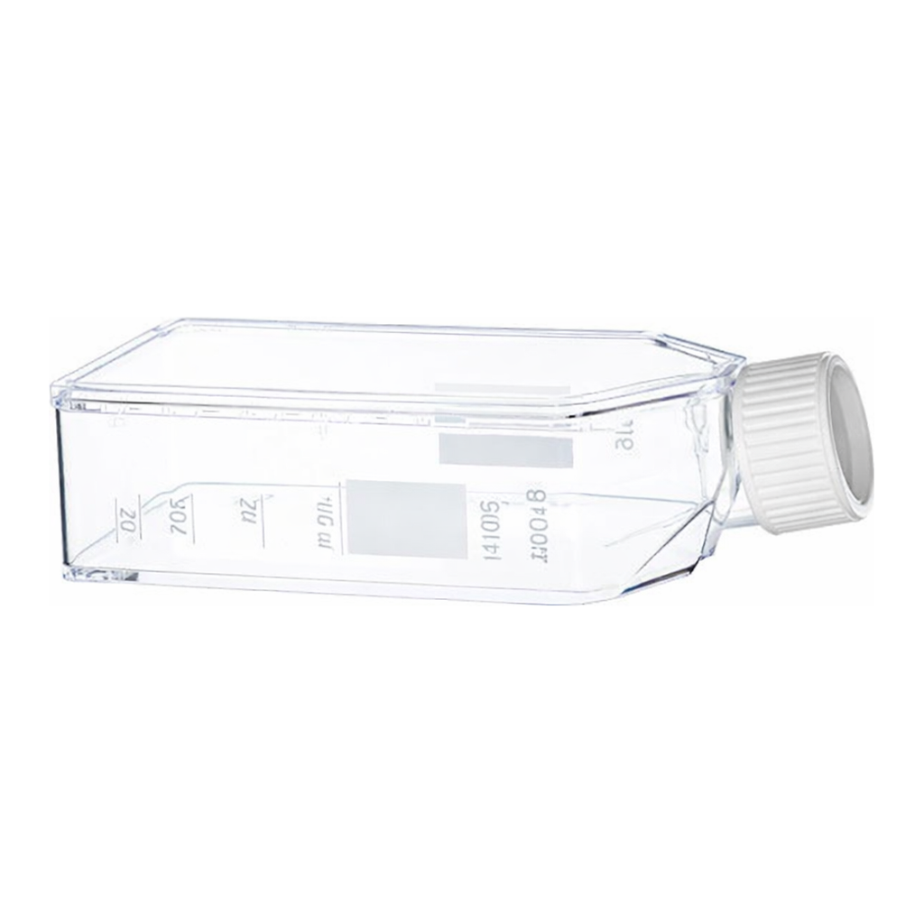 Greiner Bio One SUSPENSION CULTURE FLASK, 250 ML, PS,CLEAR, WHITE FILTER SCREW CAP, CELLSTAR®, STERILE, 5 PCS./BAG, TRIPLE PACKED