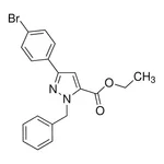 Merck Ethyl 1-benzyl-3-(4-bromophenyl)-1H-pyrazole-5-carboxylate