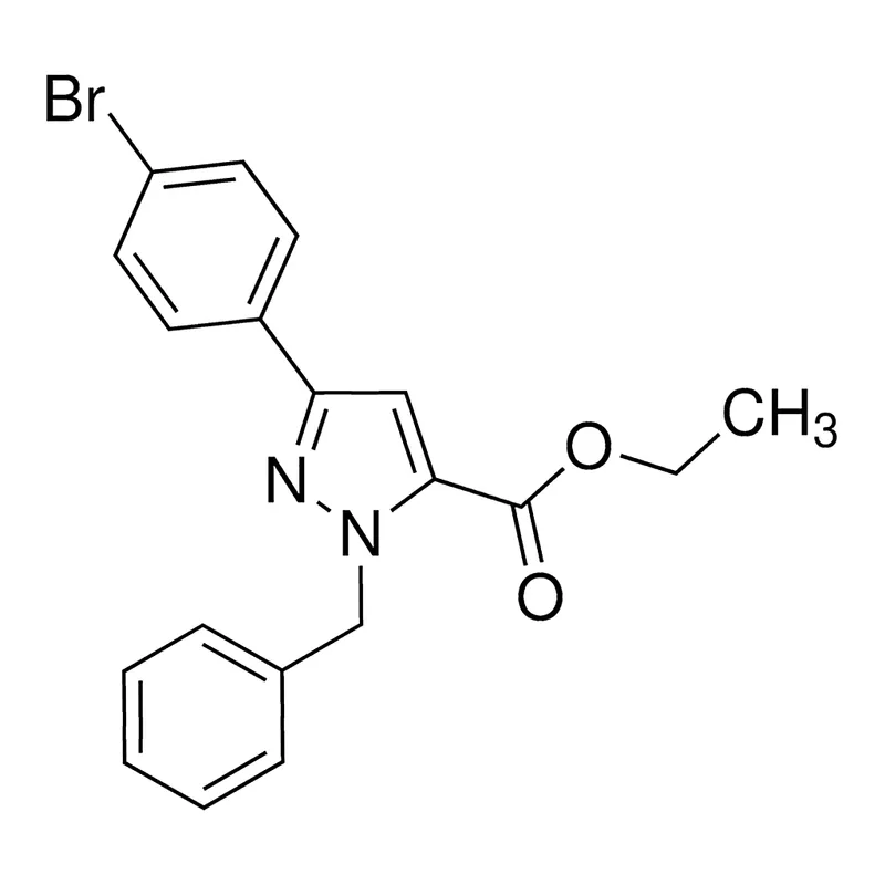 Merck Ethyl 1-benzyl-3-(4-bromophenyl)-1H-pyrazole-5-carboxylate