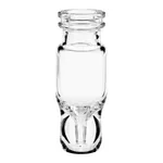 Waters Clear Glass 12 x 32 mm Snap Neck Total Recovery Vial, 1 mL Volume, 100/pk