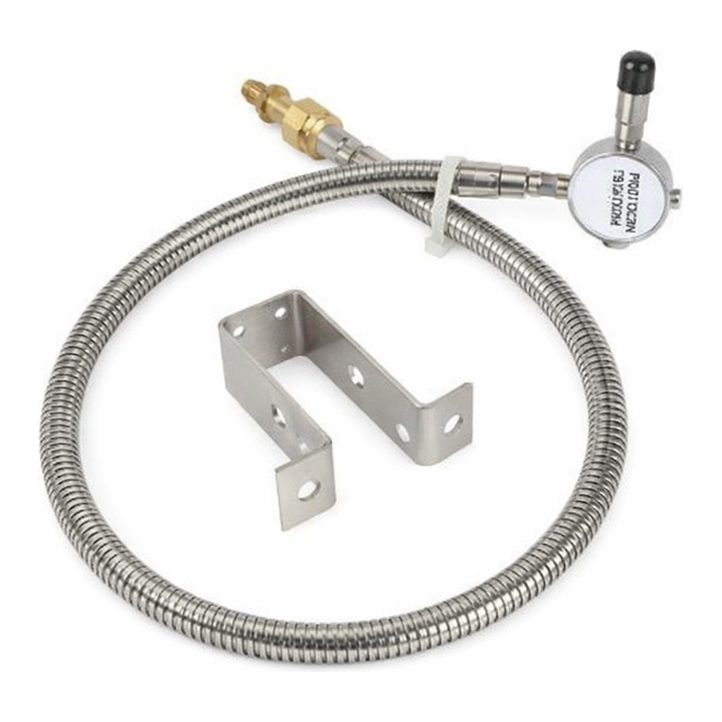 Restek Regulator Manifold, for CGA 350 (H2,P5) Chrome Plated Brass Protocol Station for Single or