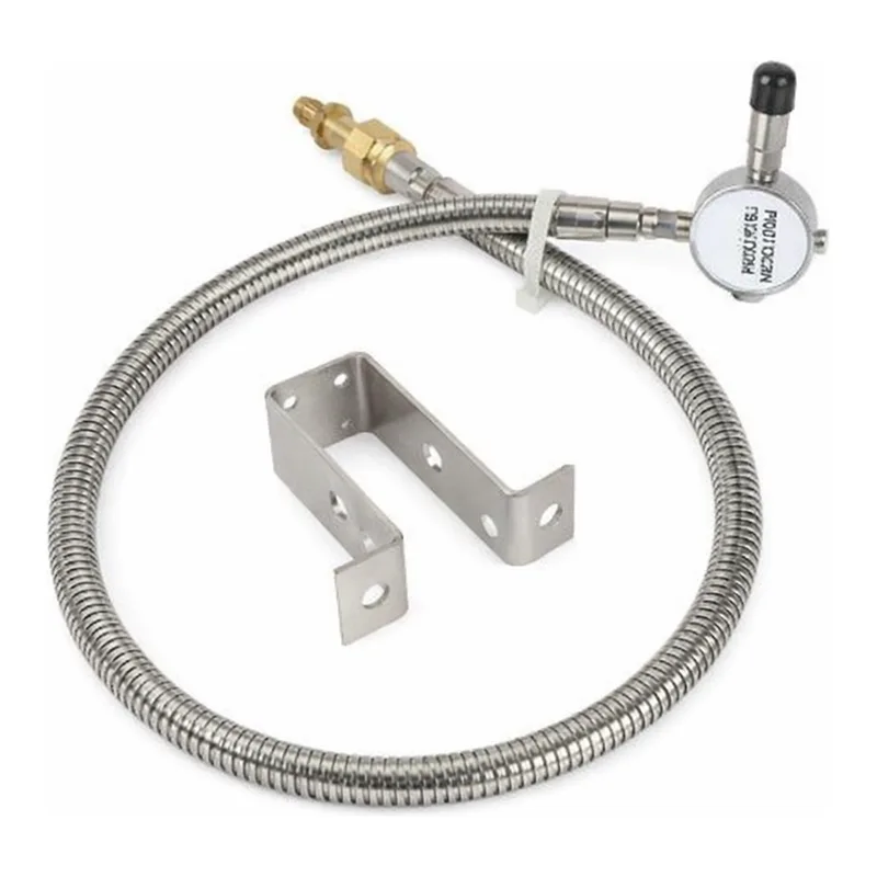 Restek Regulator Manifold, for CGA 350 (H2,P5) Chrome Plated Brass Protocol Station for Single or