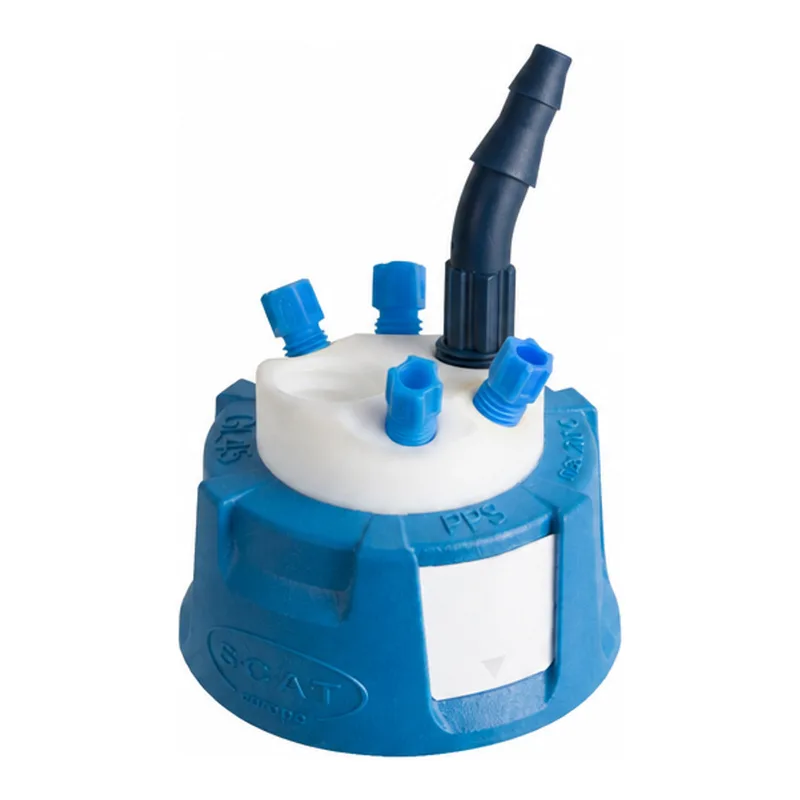 Safety Waste Cap GL45, 4x fit. 1x tube