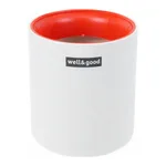 Daihan Science Pencil Vase, Round, Green & Orange, 연필꽂이