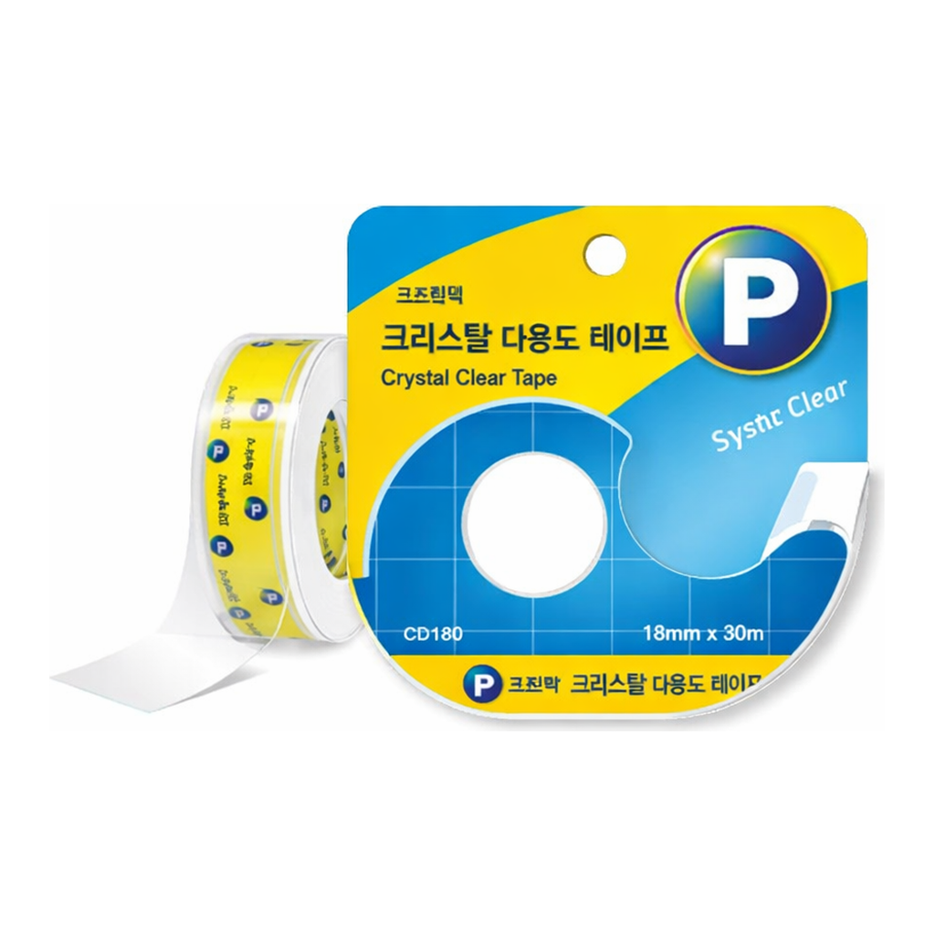 OFFICENEX 프린텍 CD1220크리스탈테이프 ㅡ디스펜서(12mmx20M)