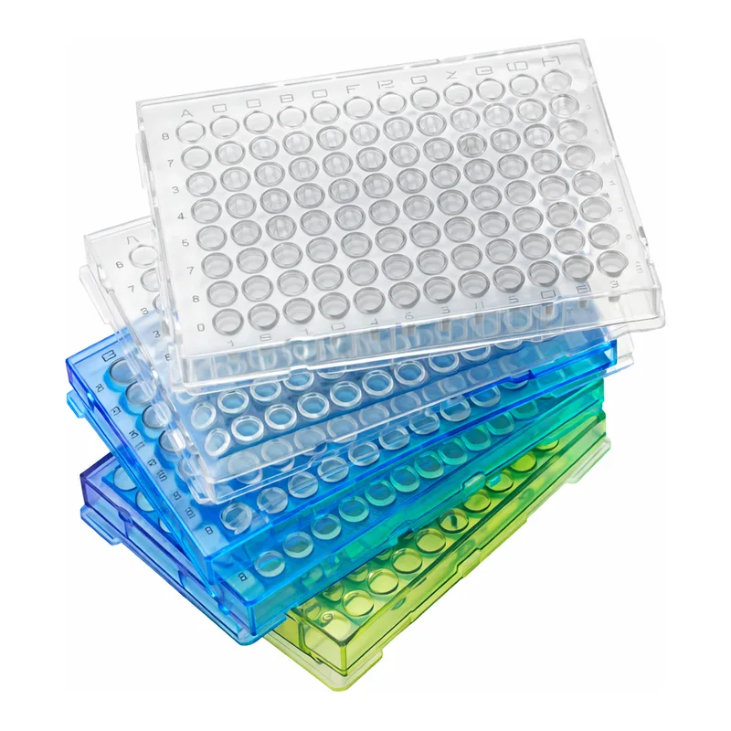 Thermo Fisher Scientific Armadillo PCR Plate, 96-well, red, semi-skirted, white wells, barcoded