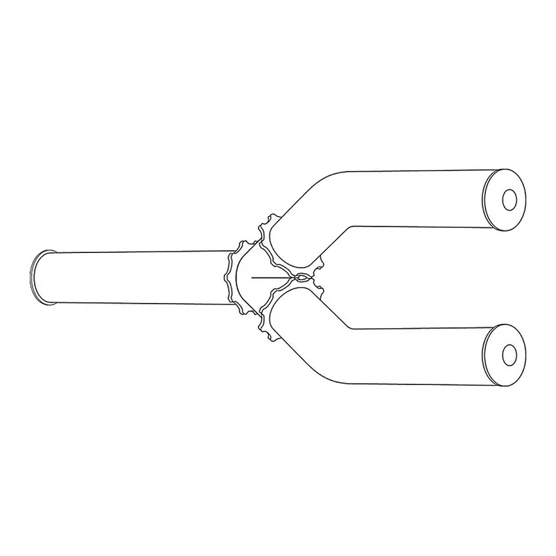 Thermo Fisher Scientific Standard Fluid Transfer Assembly Y Set, 3 x 1/2 in. ID