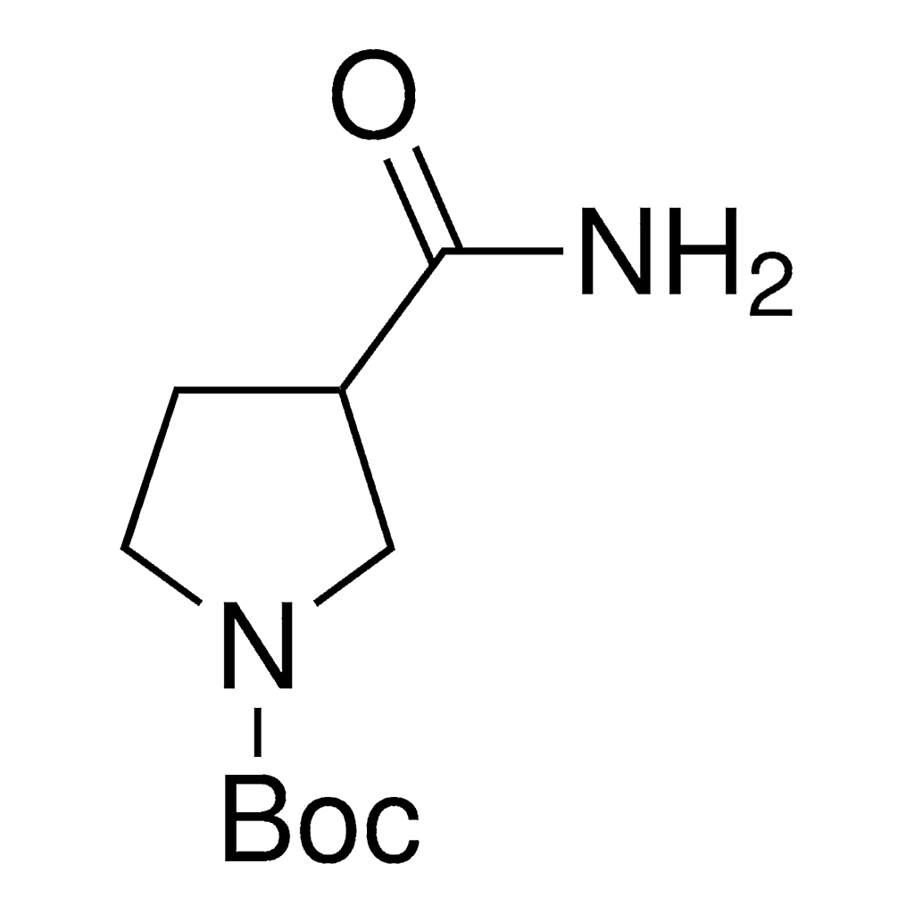 Merck 3-Carbamoyl-pyrrolidine-1-carboxylic acid tert-butyl ester