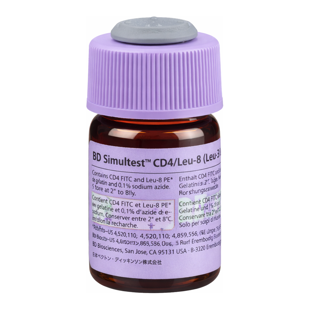 BD Anti-Human CD4 FITC/Leu-8 (Leu-3a/Leu-8) PE