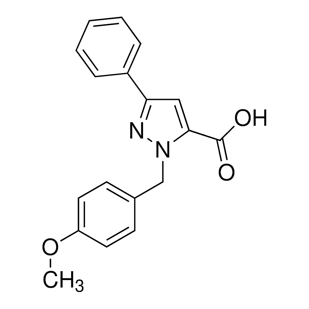 Merck 1-(4-Methoxybenzyl)-3-phenyl-1H-pyrazole-5-carboxylic acid