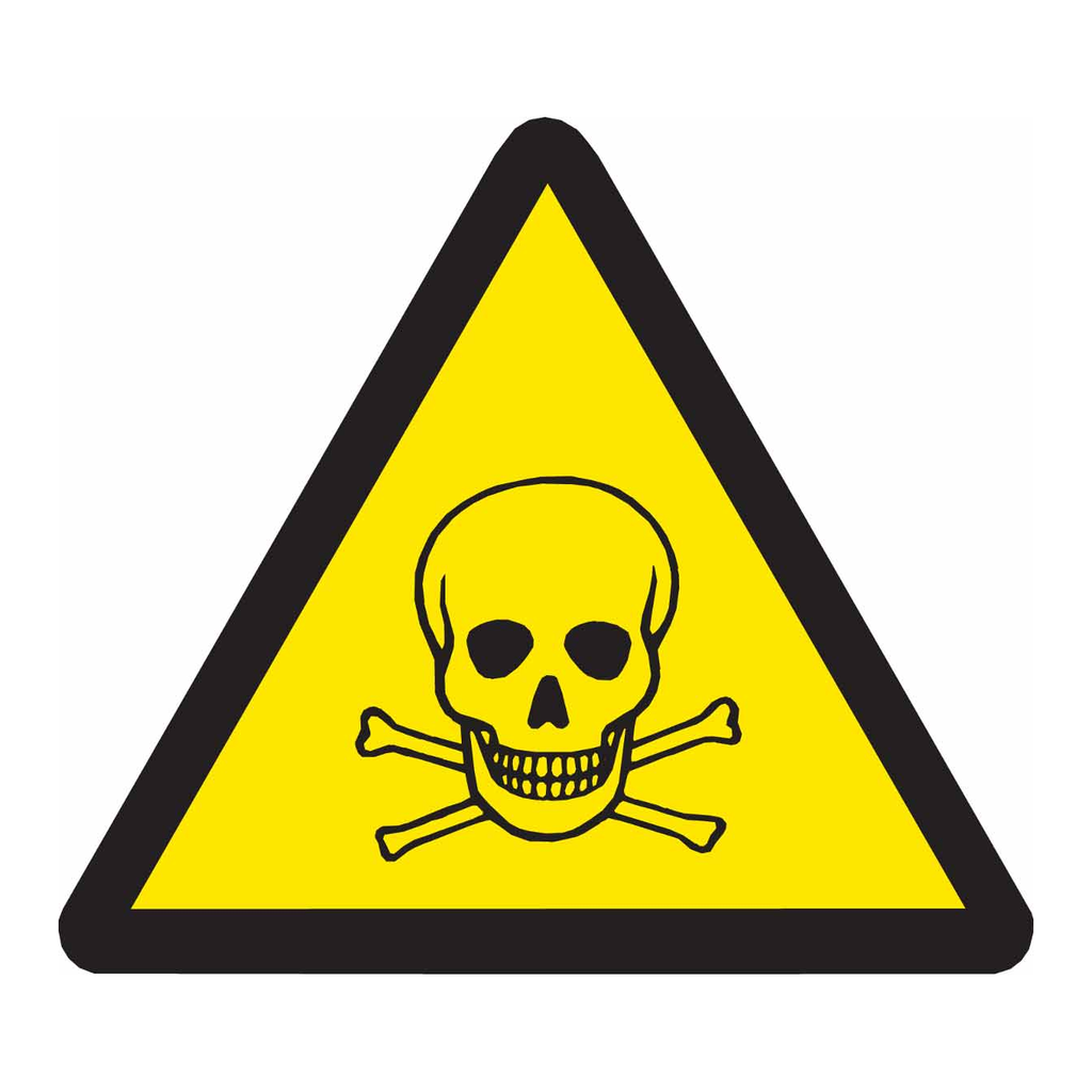 Brady Warning Labels - Picto: Toxic Material
