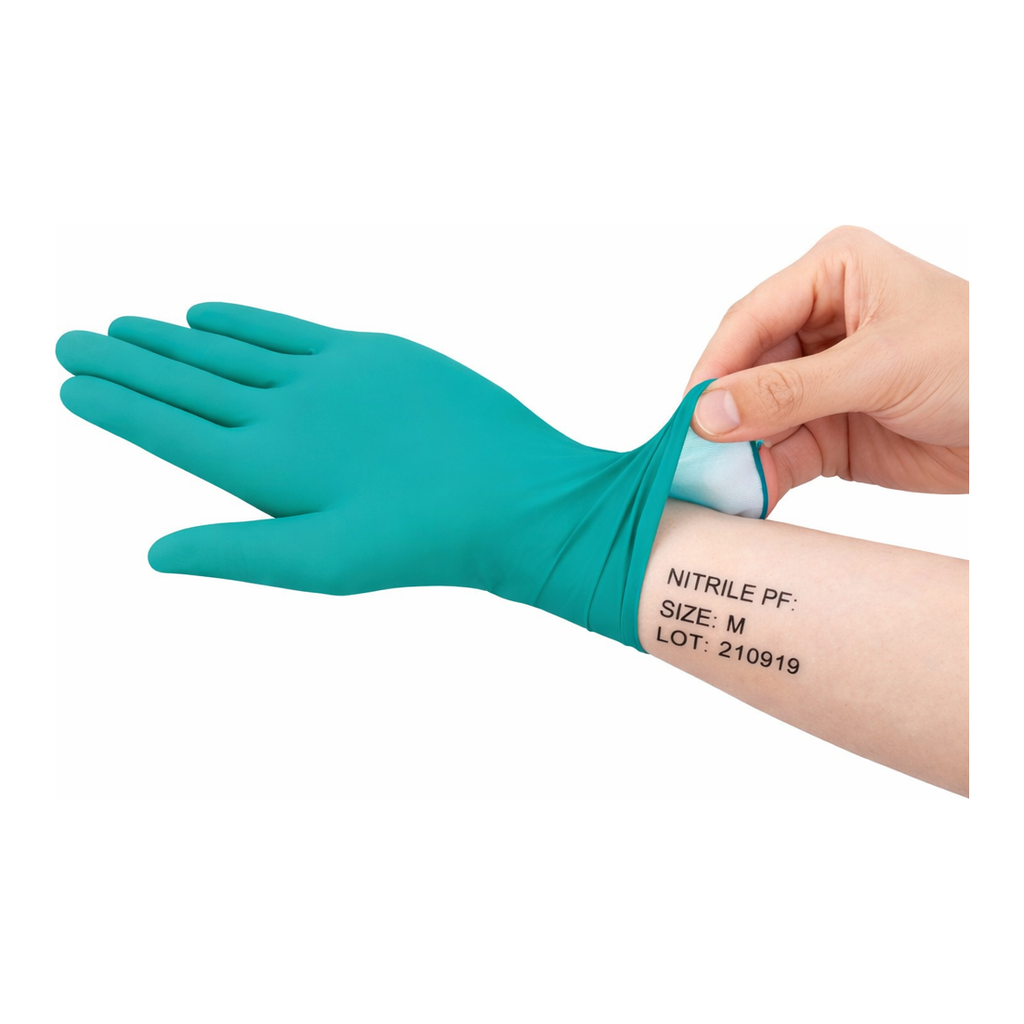 AS ONE Used Confirmation Nitril Glove (POWERFORM), 사용필 확인 니트릴장갑 (파우더 프리)