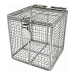 AS ONE Stainless Steel Wire Basket with Lid, 세척 바구니(뚜껑 부속)