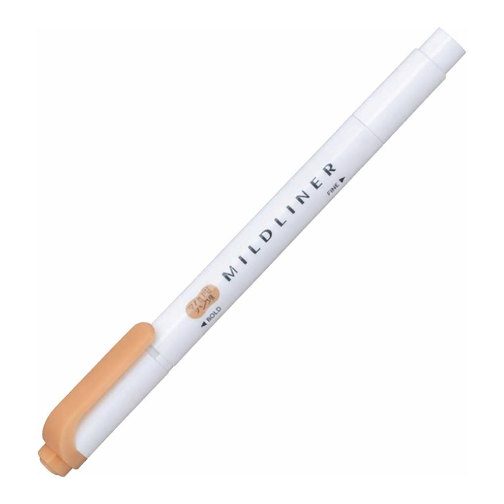 OFFICENEX 제브라 마일드라이너 오렌지 (1.4mm, 4.0mm 오렌지)
