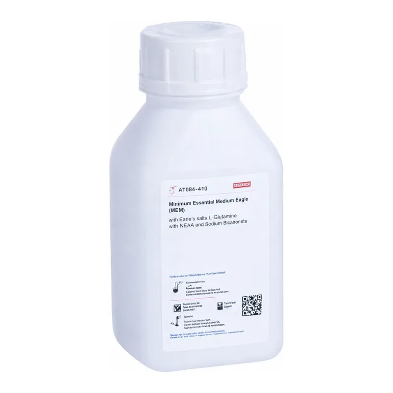Himedia Minimum Essential Medium Eagle (MEM) w/ Earle`s salts and L-Glutamine w/o NEAA and Sodium bicarbonate