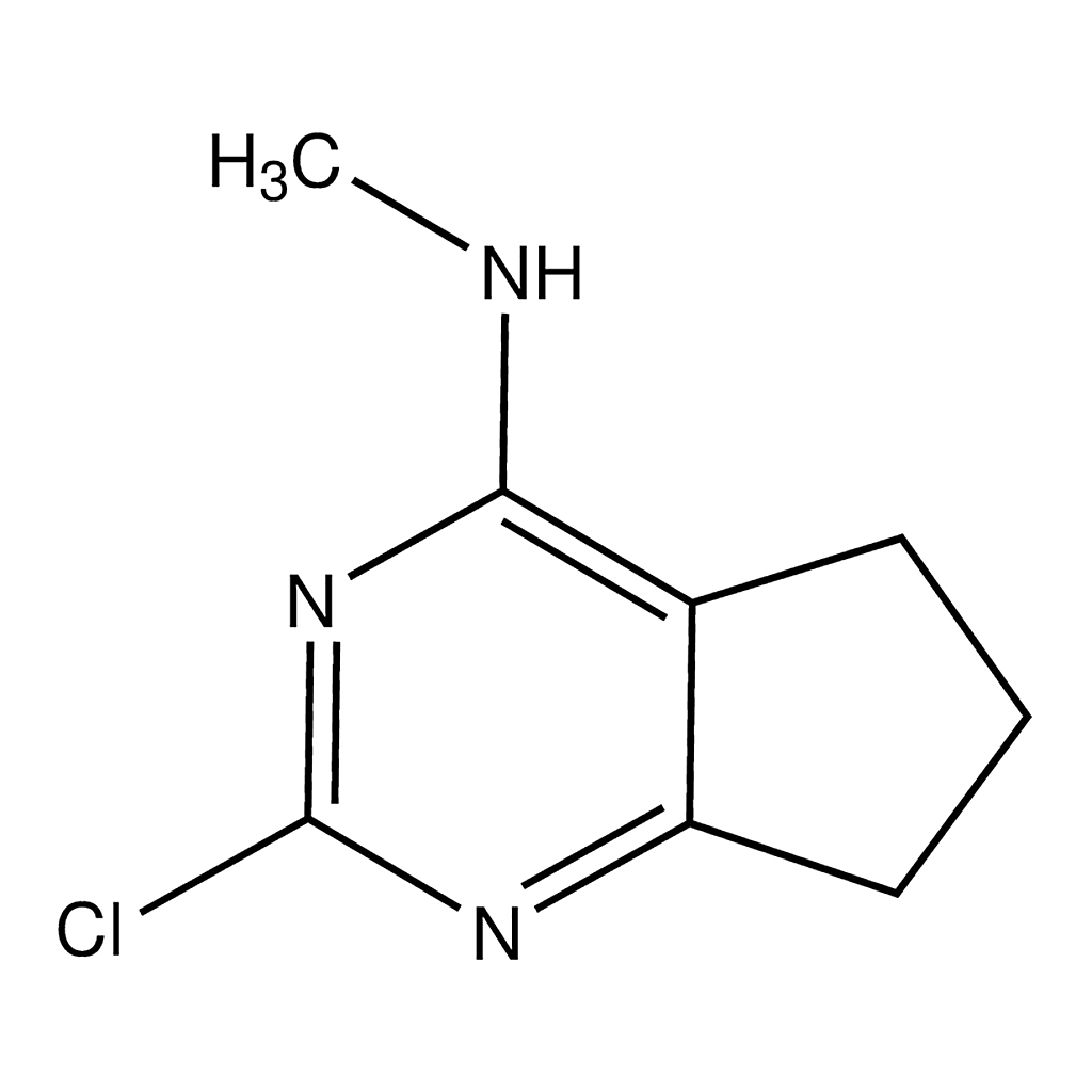 Merck 2-Chloro-N-methyl-6,7-dihydro-5H-cyclopenta[d]pyrimidin-4-amine