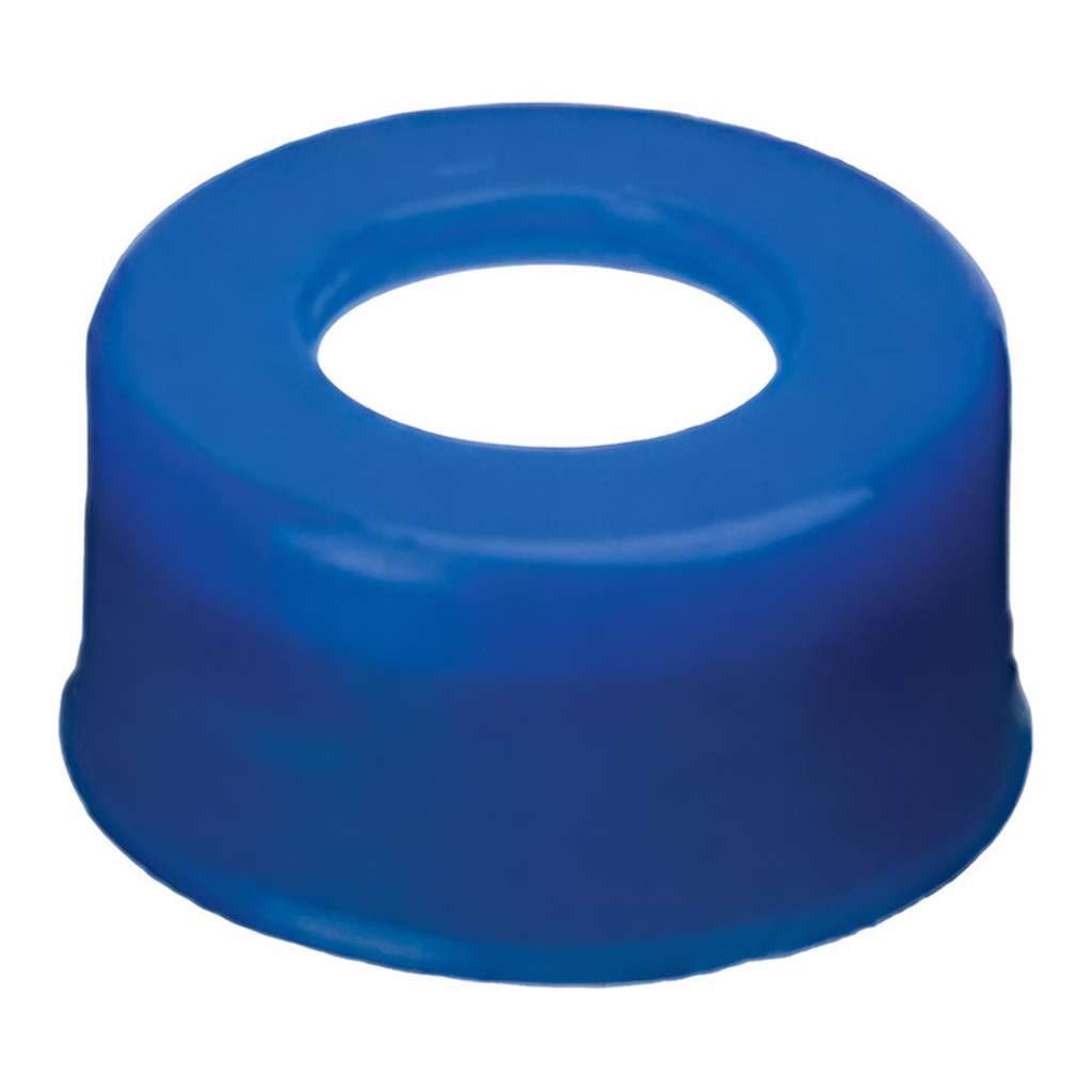 Restek Seals, Poly Crimp, Blue PTFE/Silicone Liner Pack of 100