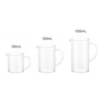 AS ONE Beaker with Glass Handle 350ml